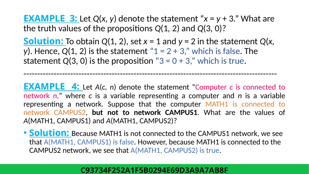 Proposition Logic BY Dr. ISMAEL ABDUL SATTAR A - slide 9 of 9