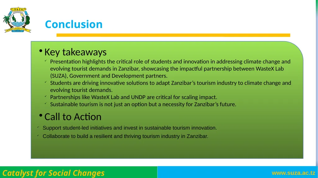 , Zanzibar circular economy workshop for - slide 11 of 13
