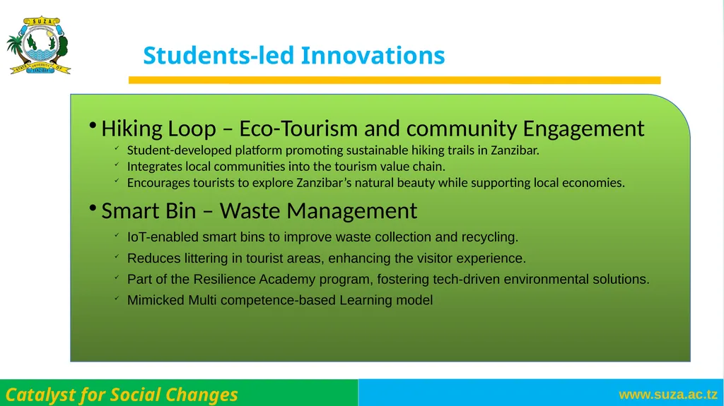 , Zanzibar circular economy workshop for - slide 6 of 13