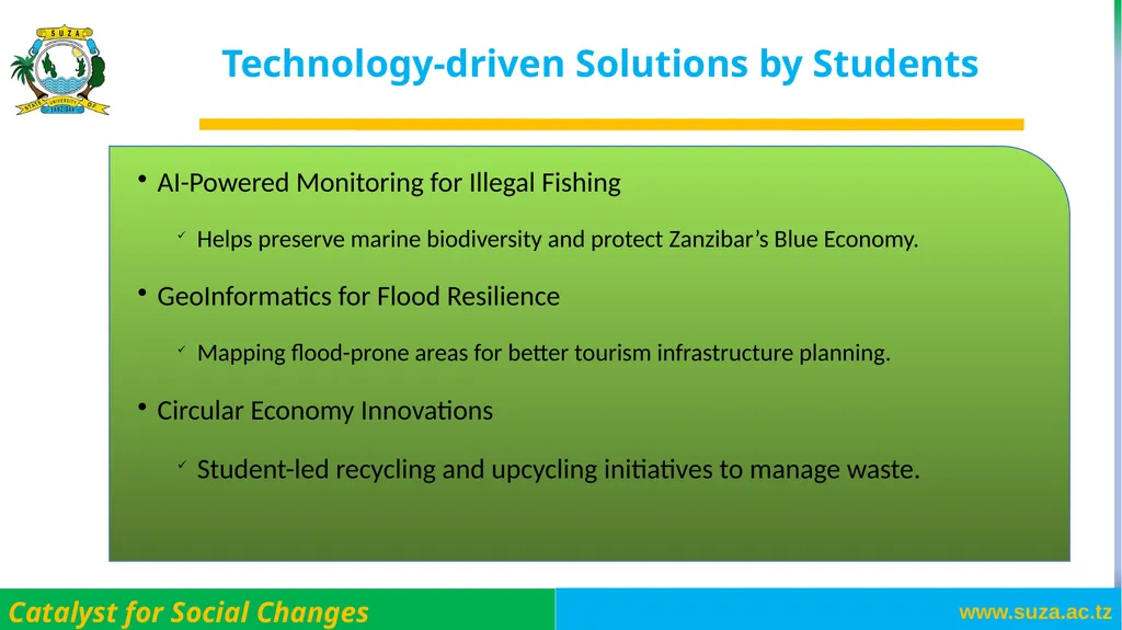, Zanzibar circular economy workshop for - slide 8 of 13