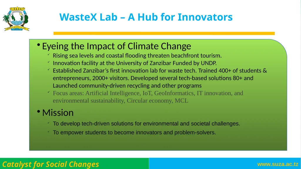 , Zanzibar circular economy workshop for - slide 5 of 13