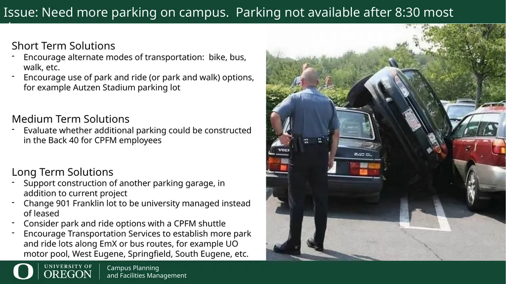 Quest for the Best – Parking Work Group March 10, - slide 3 of 7