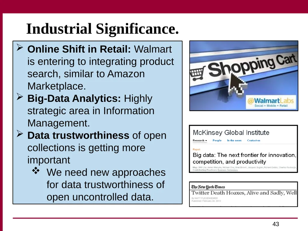 Trust and Profit Sensitive Ranking for Web - slide 43 of 51