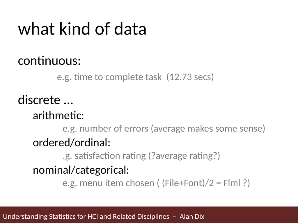 Understanding Statistics for HCI and Related - slide 49 of 61