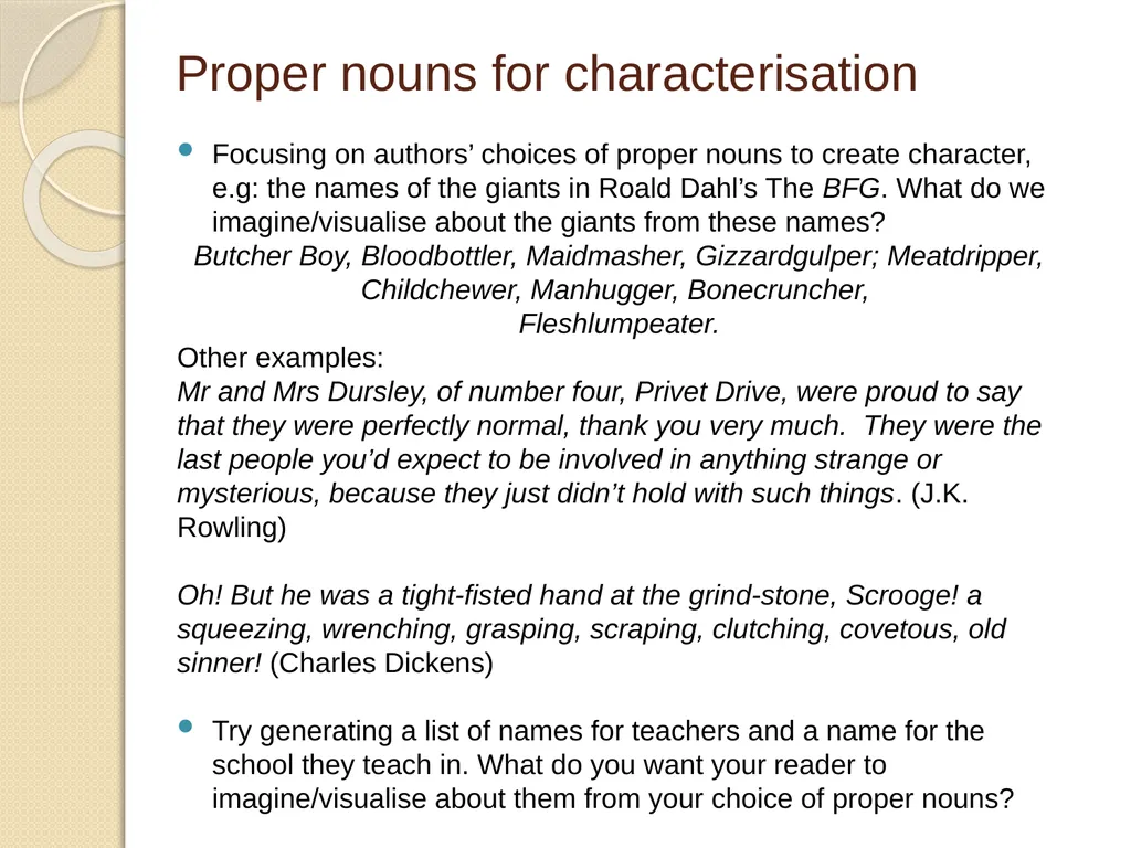 Nouns and adjectives T: What are the rules for - slide 15 of 24