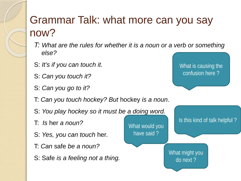 Nouns and adjectives T: What are the rules for - slide 24 of 24