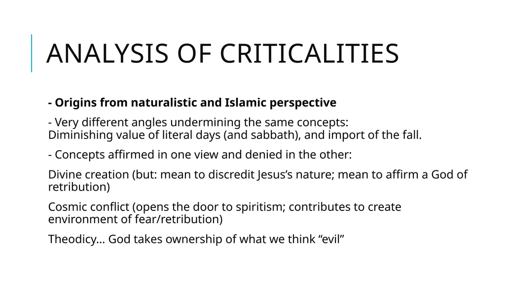 Origins, Creation, and Earth History in the Quran - slide 44 of 44
