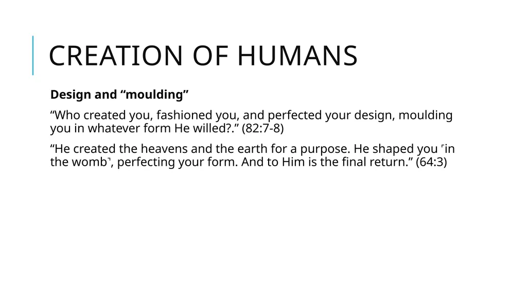 Origins, Creation, and Earth History in the Quran - slide 24 of 44