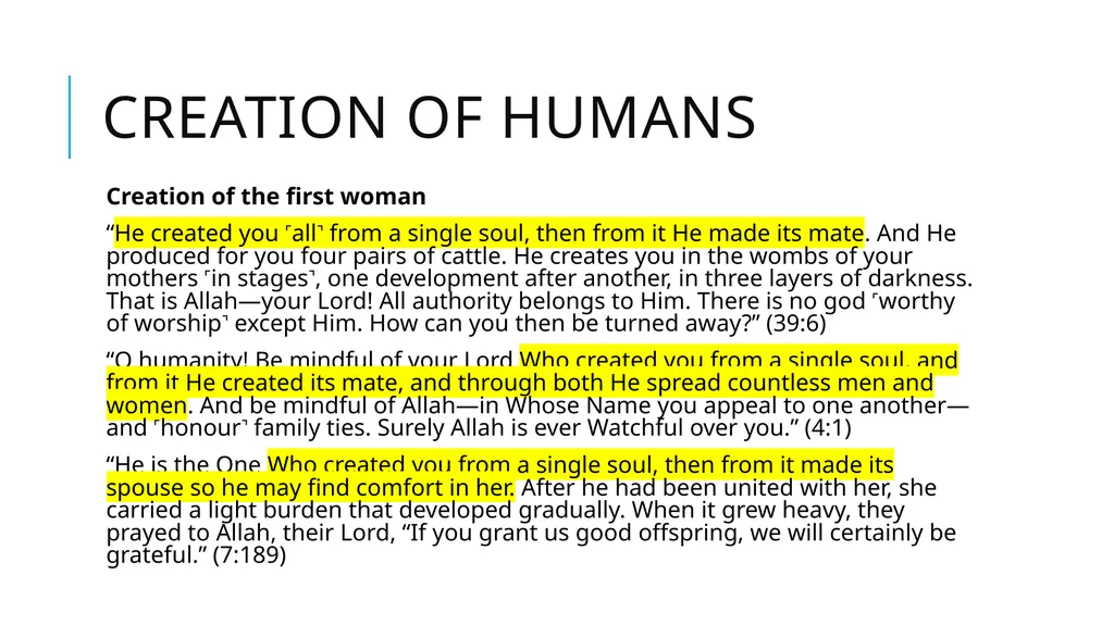 Origins, Creation, and Earth History in the Quran - slide 26 of 44