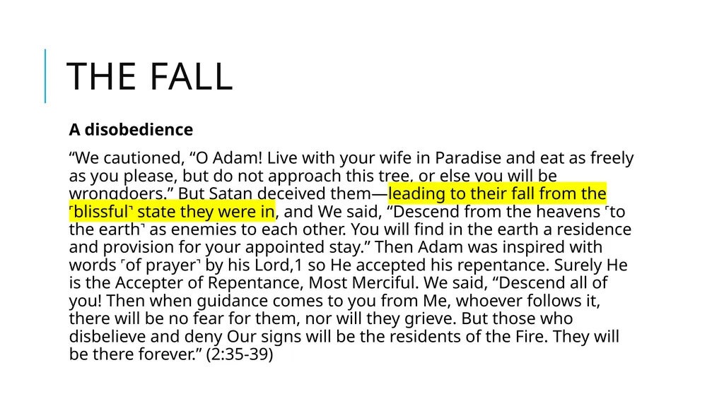 Origins, Creation, and Earth History in the Quran - slide 32 of 44