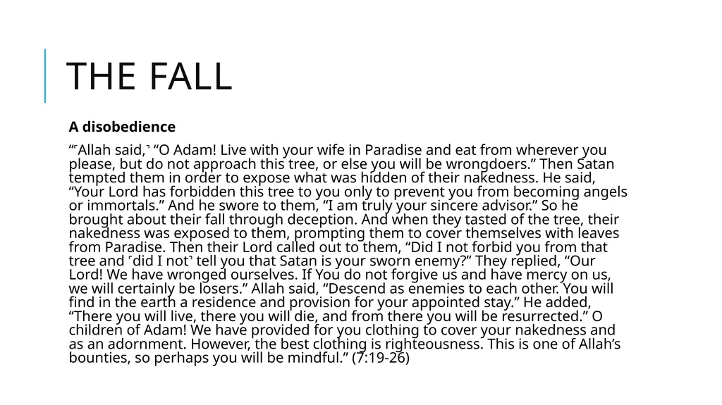 Origins, Creation, and Earth History in the Quran - slide 33 of 44