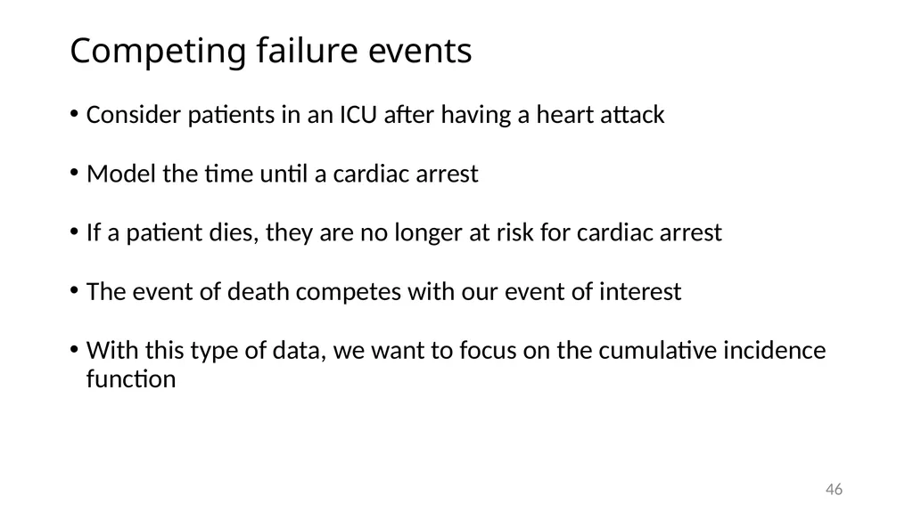Survival analysis using Stata Gabriela Ortiz 1 - slide 46 of 83