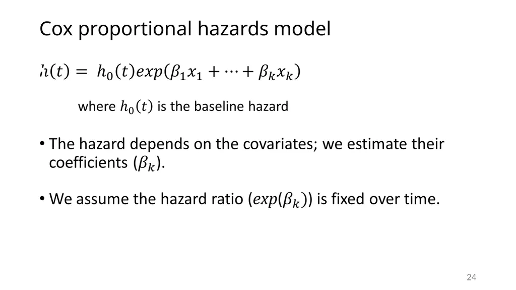 Survival analysis using Stata Gabriela Ortiz 1 - slide 24 of 83