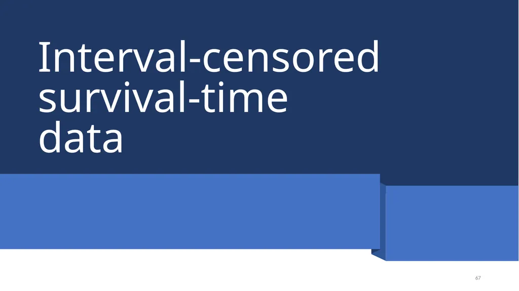 Survival analysis using Stata Gabriela Ortiz 1 - slide 67 of 83