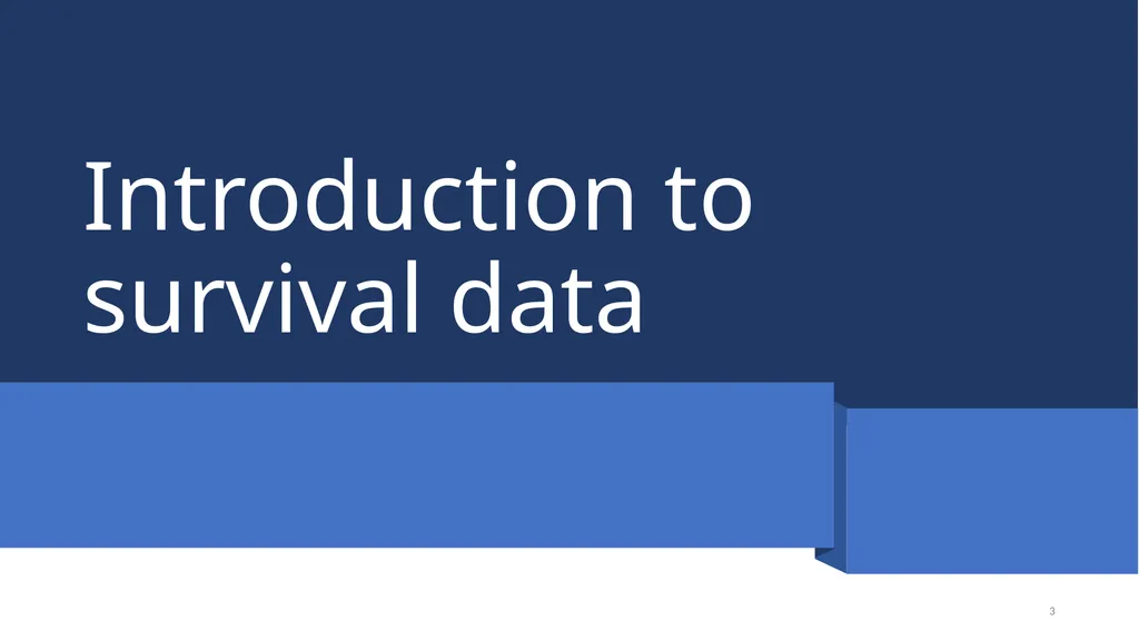 Survival analysis using Stata Gabriela Ortiz 1 - slide 3 of 83