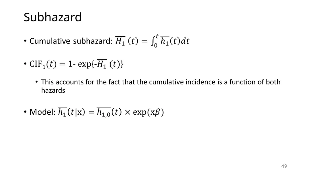 Survival analysis using Stata Gabriela Ortiz 1 - slide 49 of 83