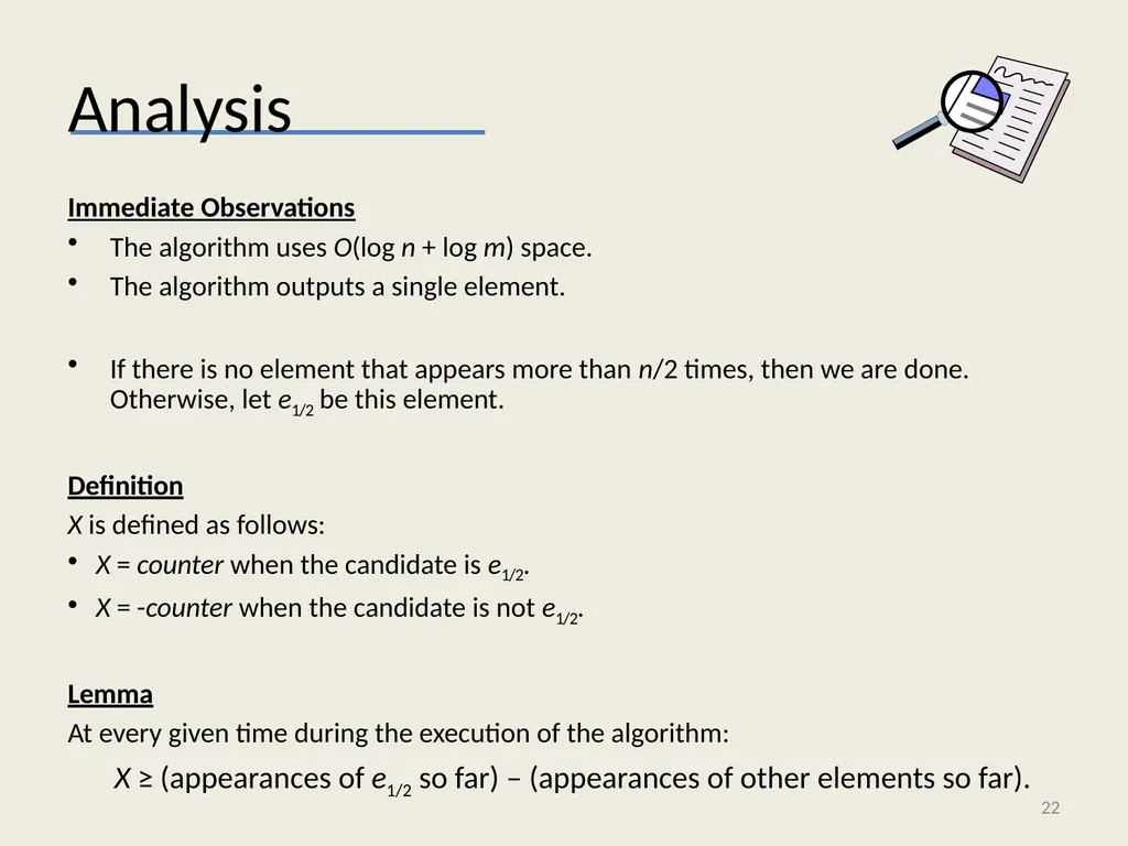 Algorithms for Big Data: Streaming and Sublinear - slide 22 of 30