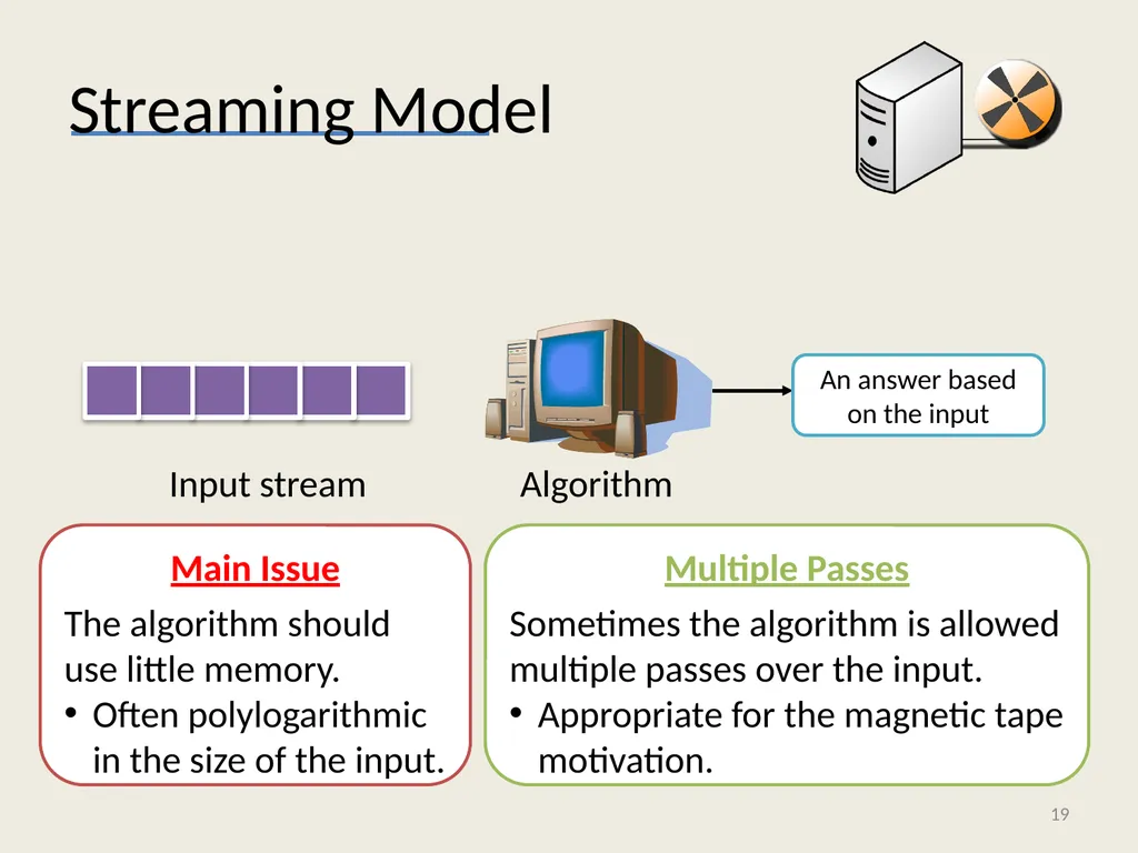 Algorithms for Big Data: Streaming and Sublinear - slide 19 of 30