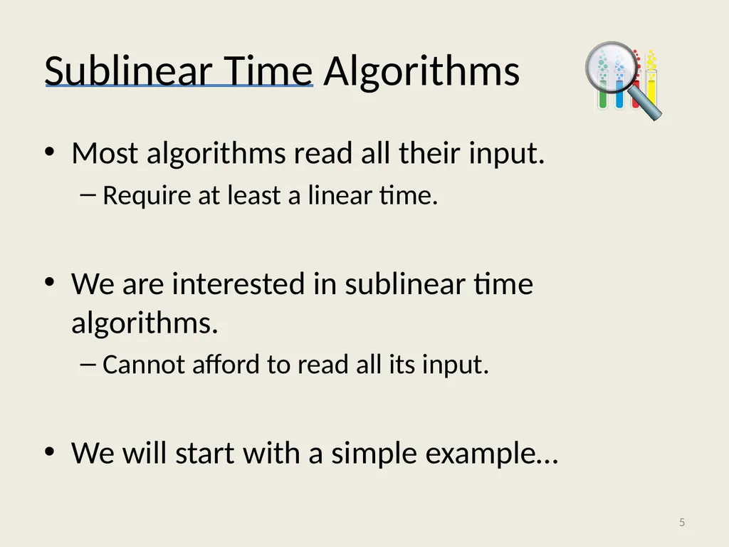 Algorithms for Big Data: Streaming and Sublinear - slide 5 of 30