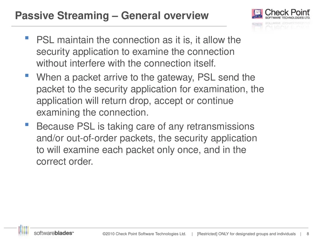 Streaming IS Shai Shabat Feb 2014 OSI Layers - slide 8 of 36