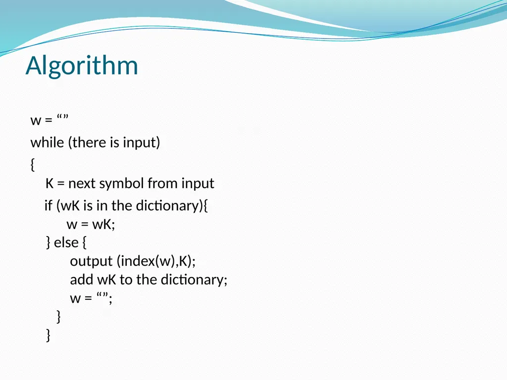 Stream Codes for Data Compression Yehong, Wang - slide 53 of 71