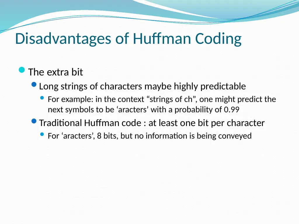 Stream Codes for Data Compression Yehong, Wang - slide 11 of 71