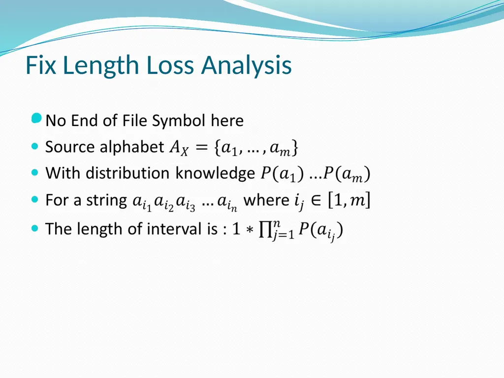Stream Codes for Data Compression Yehong, Wang - slide 42 of 71