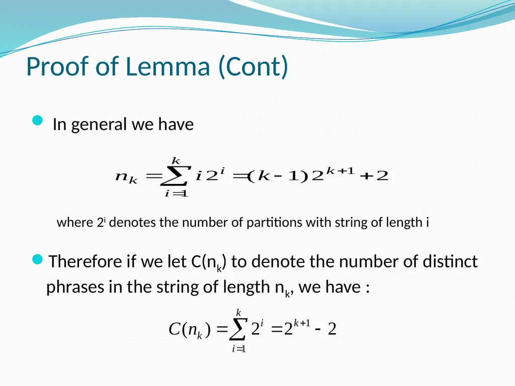 Stream Codes for Data Compression Yehong, Wang - slide 62 of 71