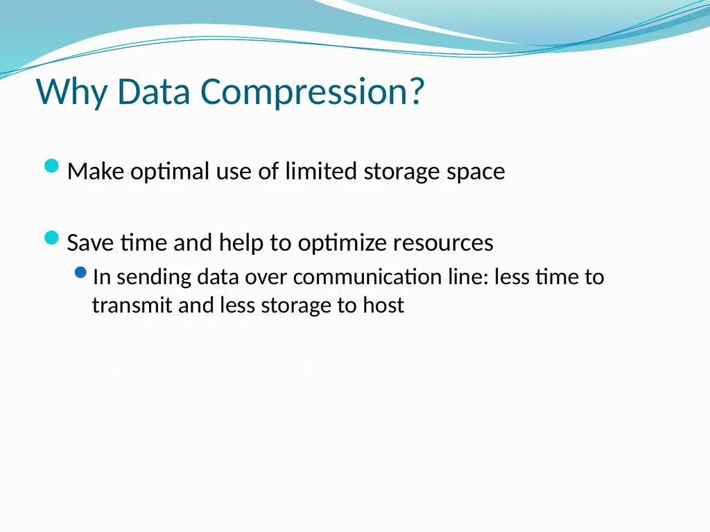 Stream Codes for Data Compression Yehong, Wang - slide 3 of 71