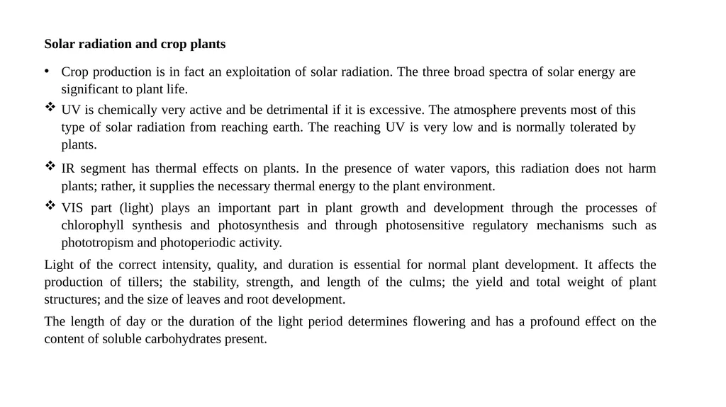 Advanced Agro-Hydro- Meteorology A MSc course for - slide 17 of 20