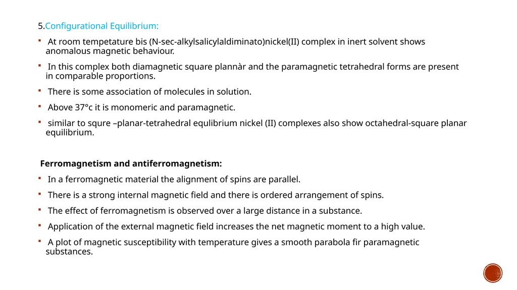 TEMPERATURE INDEPENDENT PARAMAGNETISM (TIP) Name - slide 9 of 15