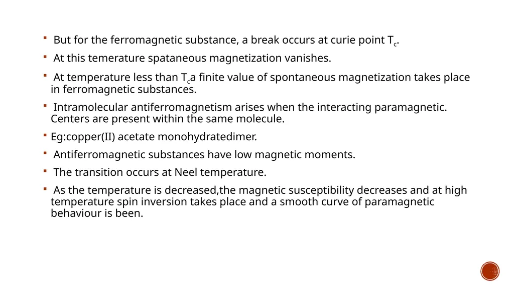 TEMPERATURE INDEPENDENT PARAMAGNETISM (TIP) Name - slide 10 of 15