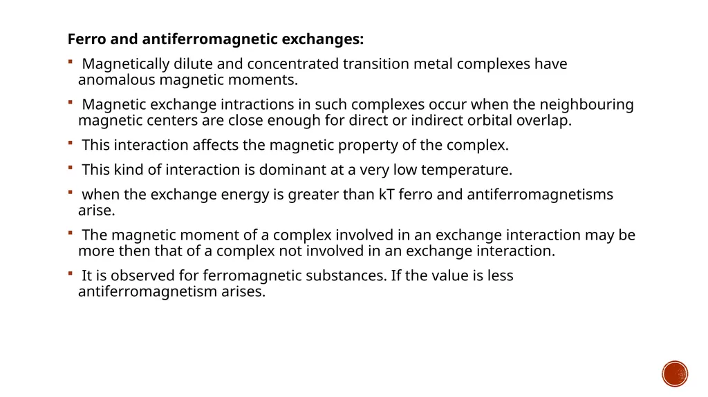 TEMPERATURE INDEPENDENT PARAMAGNETISM (TIP) Name - slide 11 of 15