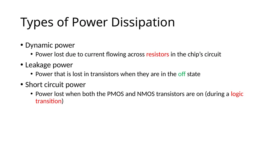 Power and Temperature Smruti R. Sarangi IIT Delhi - slide 5 of 30