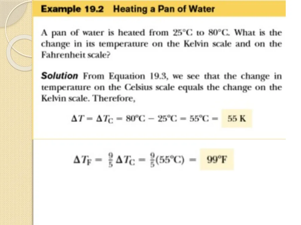 Phys 110 Chapter 19 Temperature LECTURE OUTLINE - slide 10 of 12