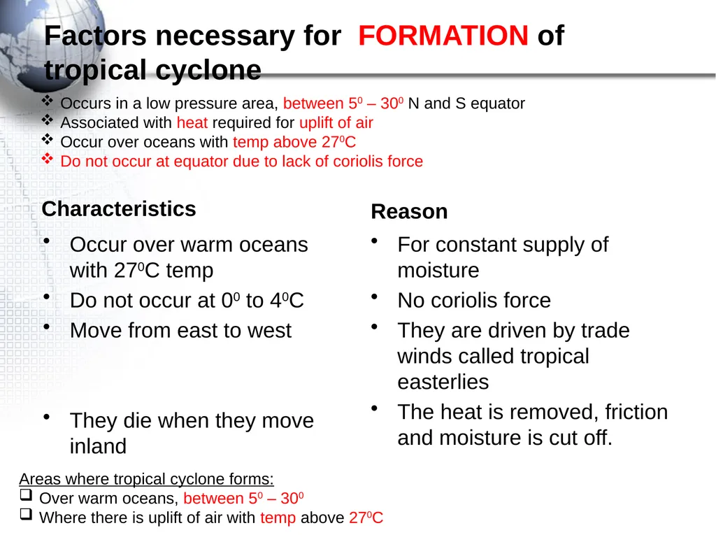 TELEMATIC TEACHING PROJECT Climate and Weather - slide 8 of 22