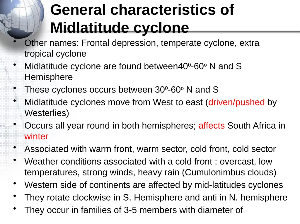 TELEMATIC TEACHING PROJECT Climate and Weather - slide 2 of 22