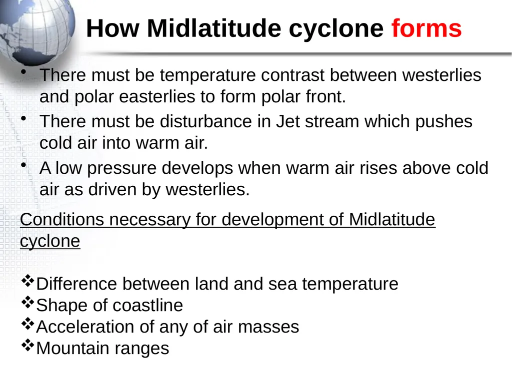 TELEMATIC TEACHING PROJECT Climate and Weather - slide 3 of 22