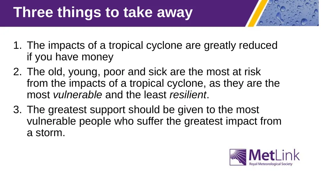 How could these harm you? Storm surge Storm tide - slide 7 of 7