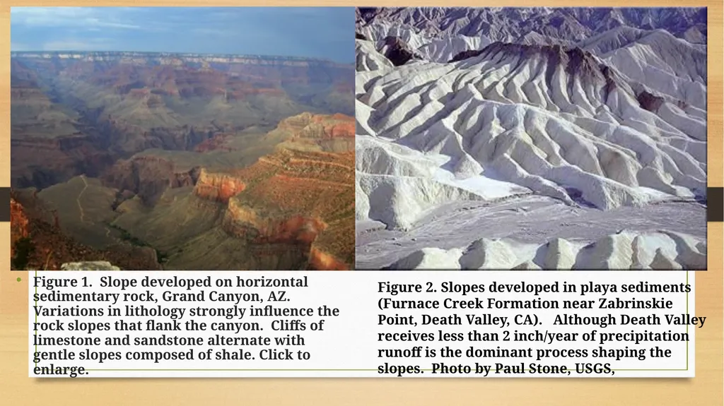 APPLIED GEOMORPHOLOGY SLOPE DEVELOPMENT THEORIES - slide 17 of 27