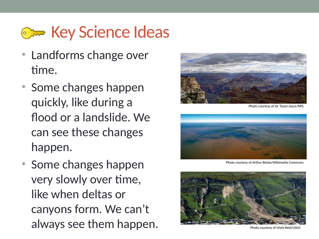 Earth’s Changing Surface Lesson 5b How Quickly or - slide 17 of 18