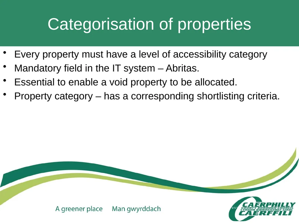 CCBC Accessible Housing Service Claire Davies – - slide 22 of 36