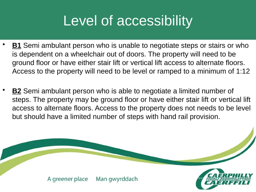 CCBC Accessible Housing Service Claire Davies – - slide 18 of 36