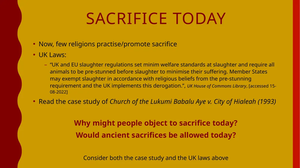 Sacrifice in the Ancient Mediterranean - slide 8 of 8