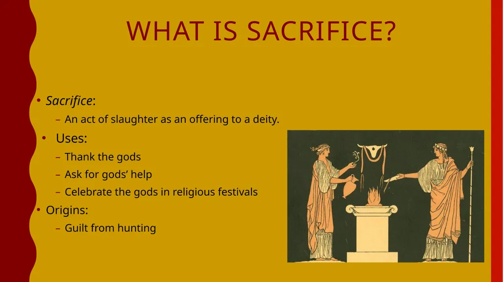 Sacrifice in the Ancient Mediterranean - slide 3 of 8