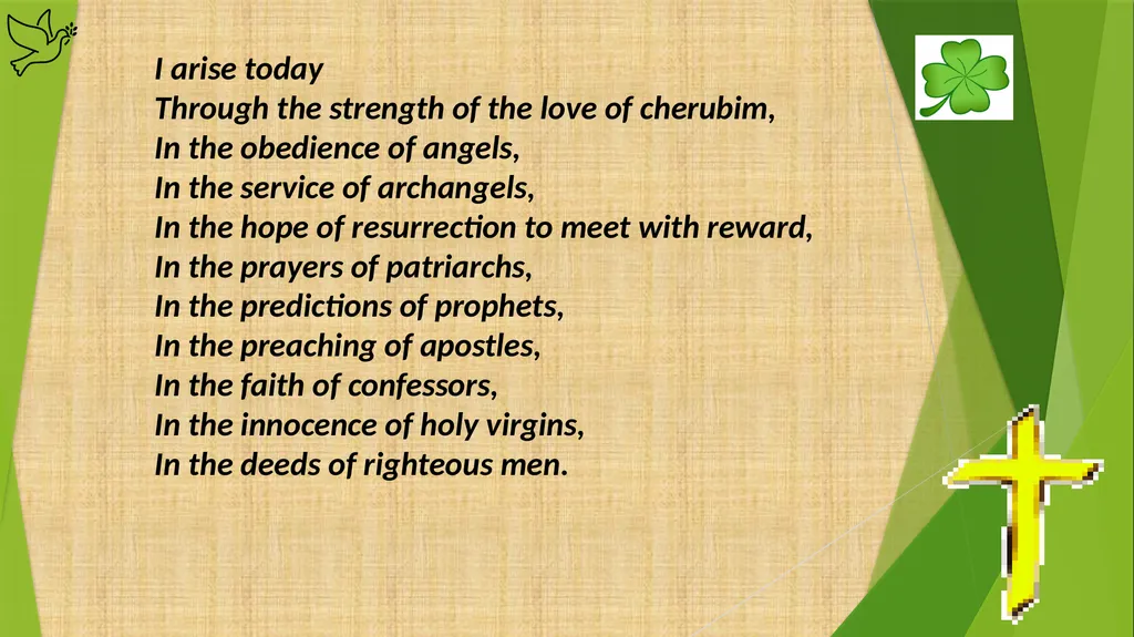 Saint Patrick The history of St Patrick, the - slide 18 of 24