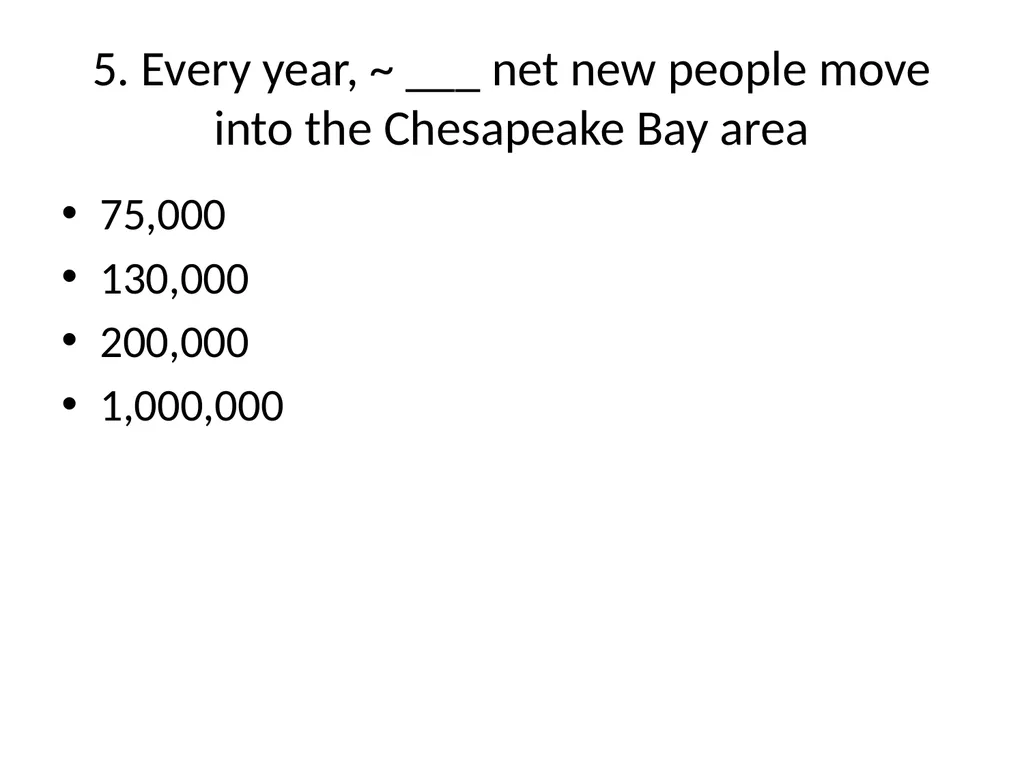 The Chesapeake Bay: A Socio-Environmental - slide 9 of 22