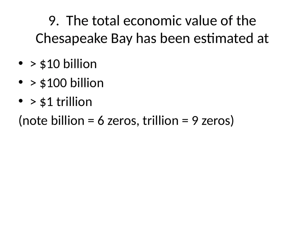 The Chesapeake Bay: A Socio-Environmental - slide 17 of 22