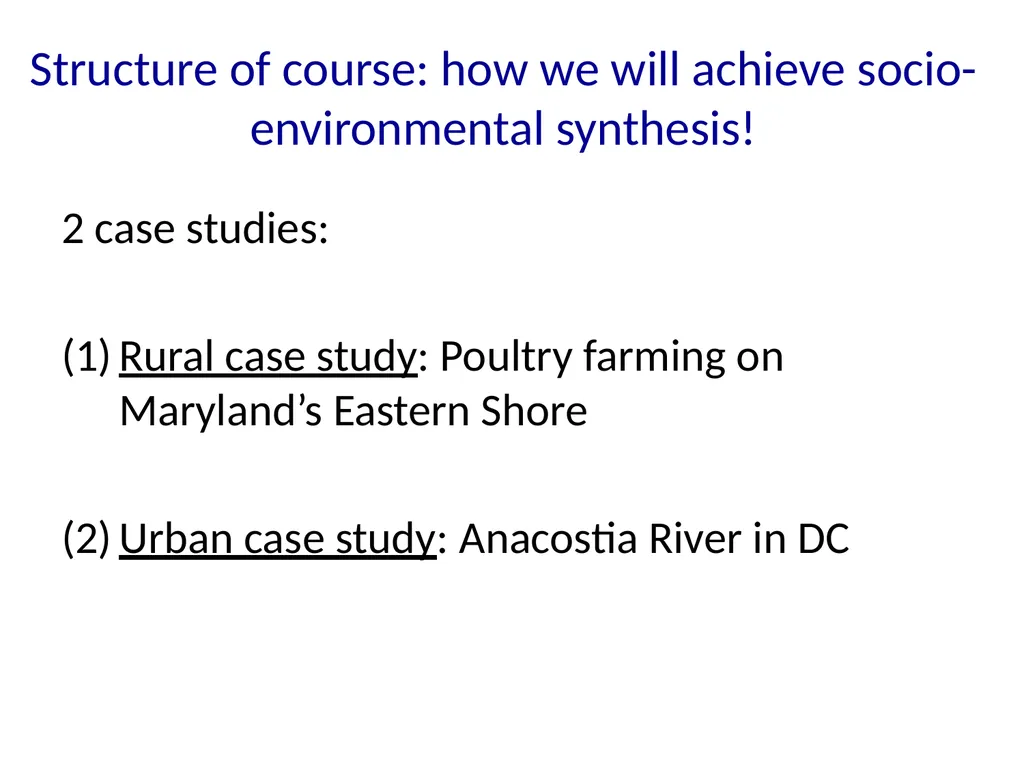 The Chesapeake Bay: A Socio-Environmental - slide 21 of 22