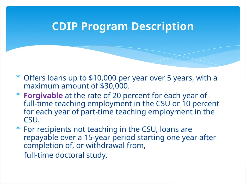 Graduate Equity Fellowships California - slide 27 of 33